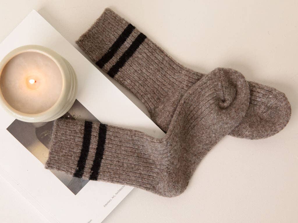 THE COMFIEST SOCKS - CHOC MALT