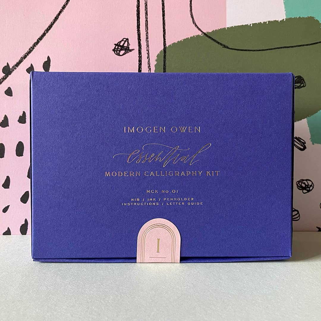 MODERN CALLIGRAPHY ESSENTIALS SET BLUE