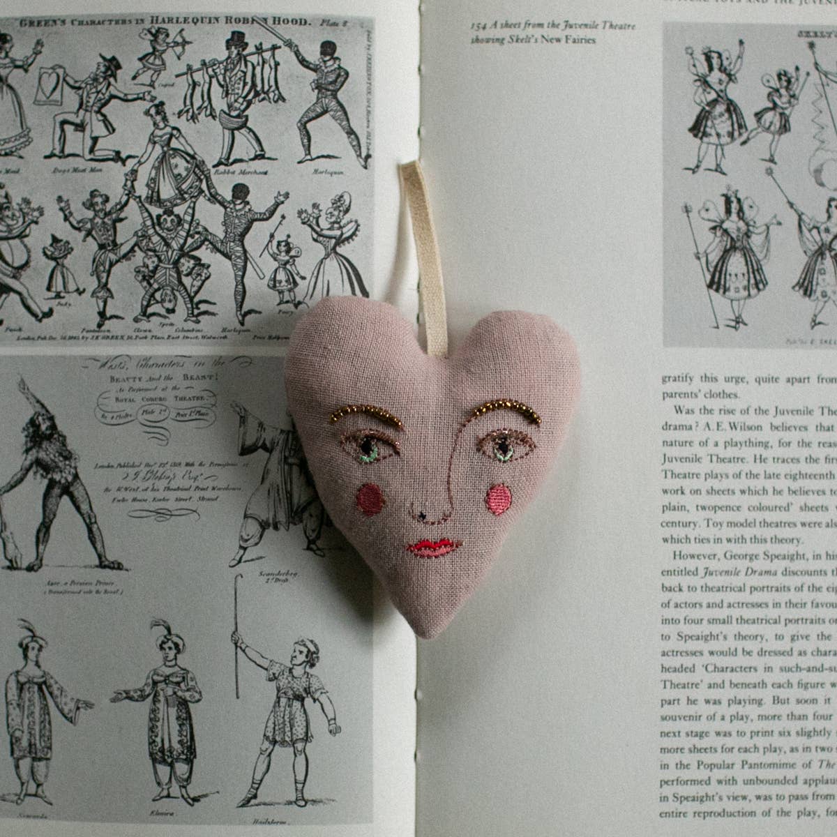 HANDSOME HEART - COTTON & LAVENDER FILLED