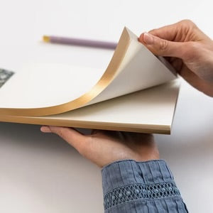 DESKTOP NOTEPAD JOTTER - SUMMER PERENNIALS