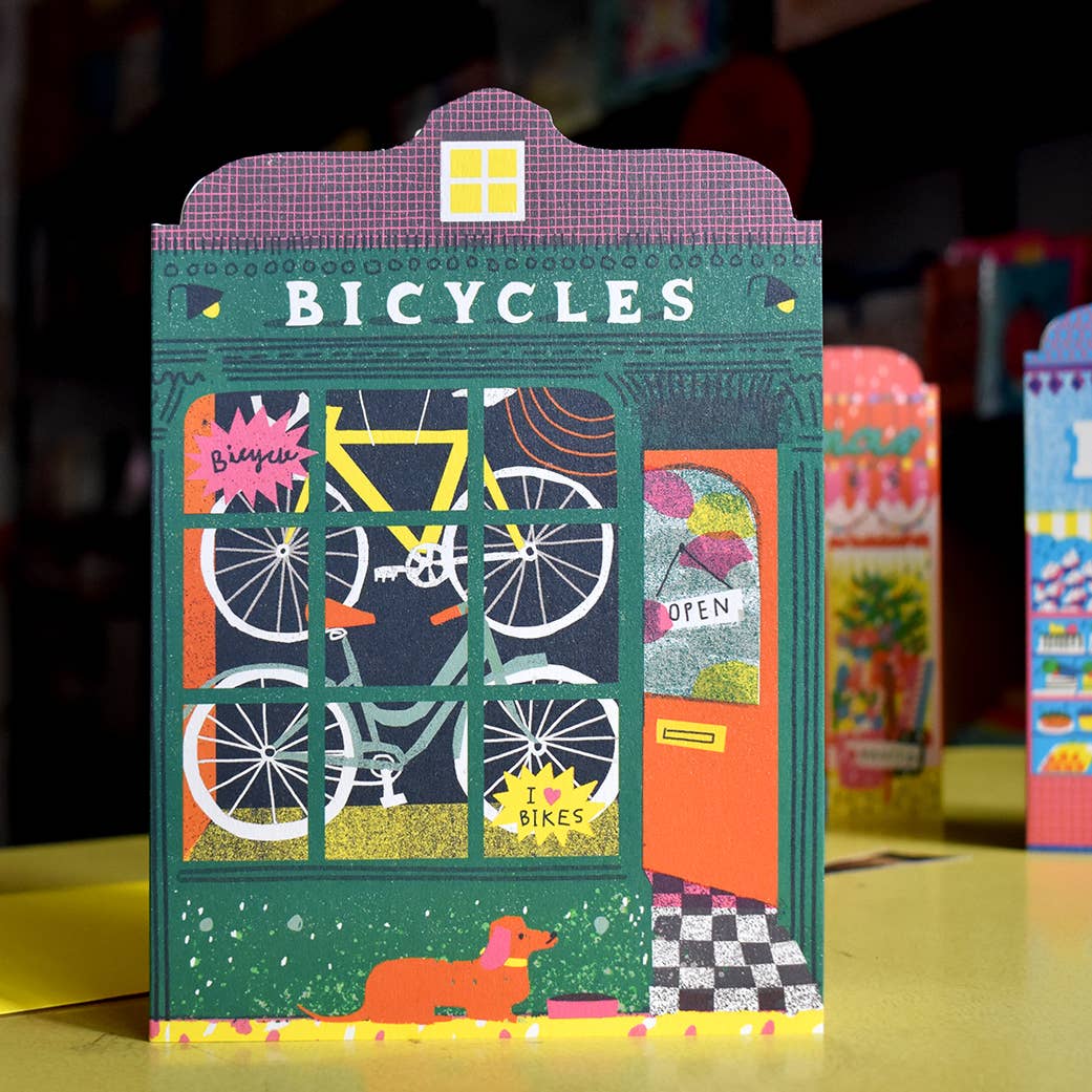 CARD - BICYCLE SHOP