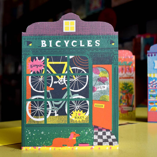 CARD - BICYCLE SHOP