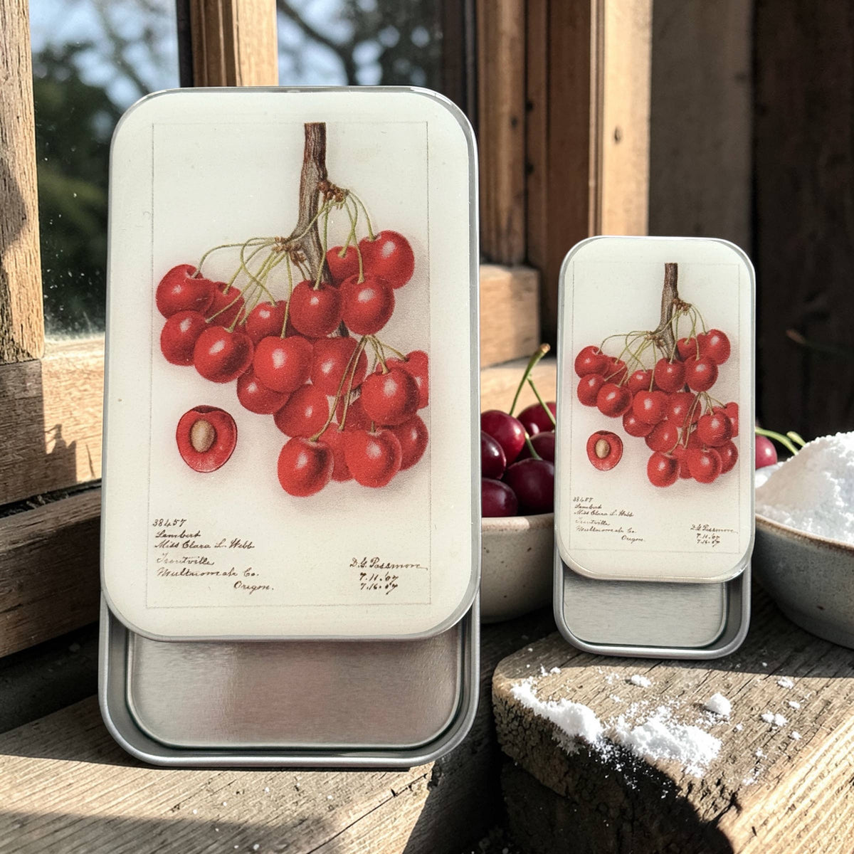 BOTANICAL CHERRY NOTIONS TIN