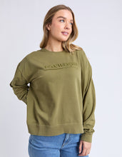 Load image into Gallery viewer, TRADEMARK CREW - OLIVE GREEN