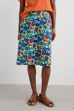 Load image into Gallery viewer, ROSE SKIRT - SCREENPRINT FLORAL CHALK