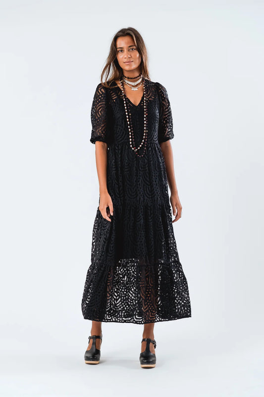 GAMBO DRESS - BLACK