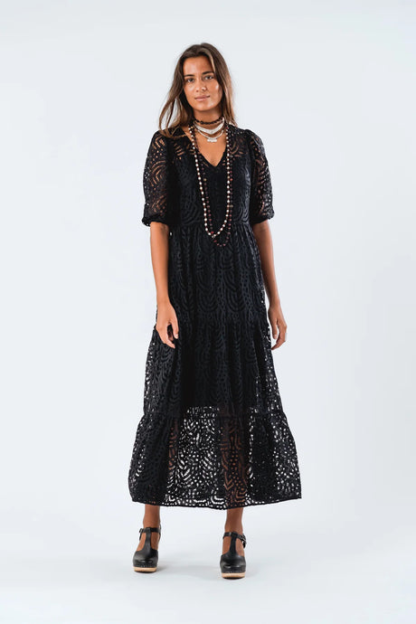 GAMBO DRESS - BLACK