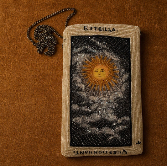 SUN CLOUD EVENING CLUTCH BAG