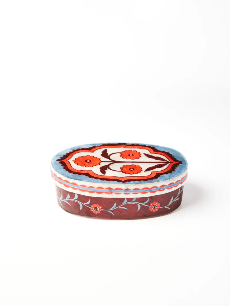 SAMIRA LARGE BOX - FLOWERS