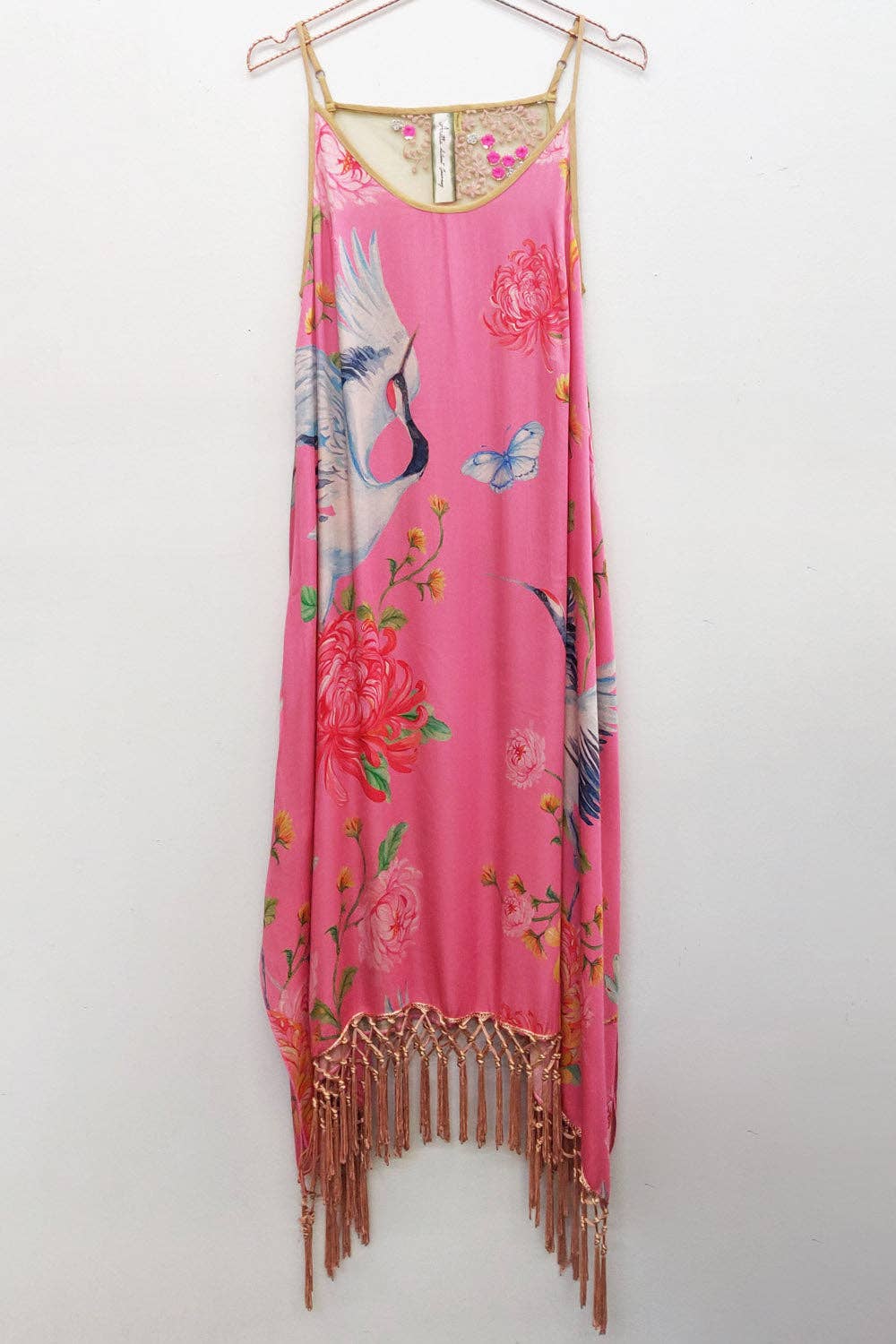 THE LEGEND OF THE CRANE DRESS - DUSTY ROSE