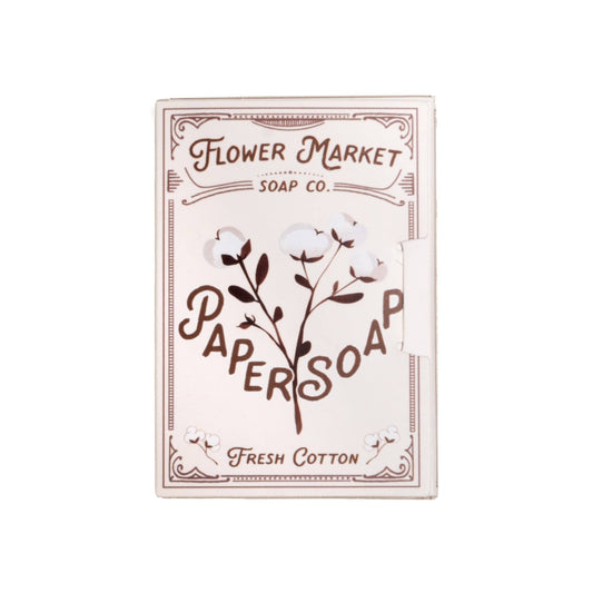 PAPER SOAP - FRESH COTTOM