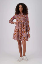 Load image into Gallery viewer, LOVEKNOTS TUNIC DRESS - CARAMEL