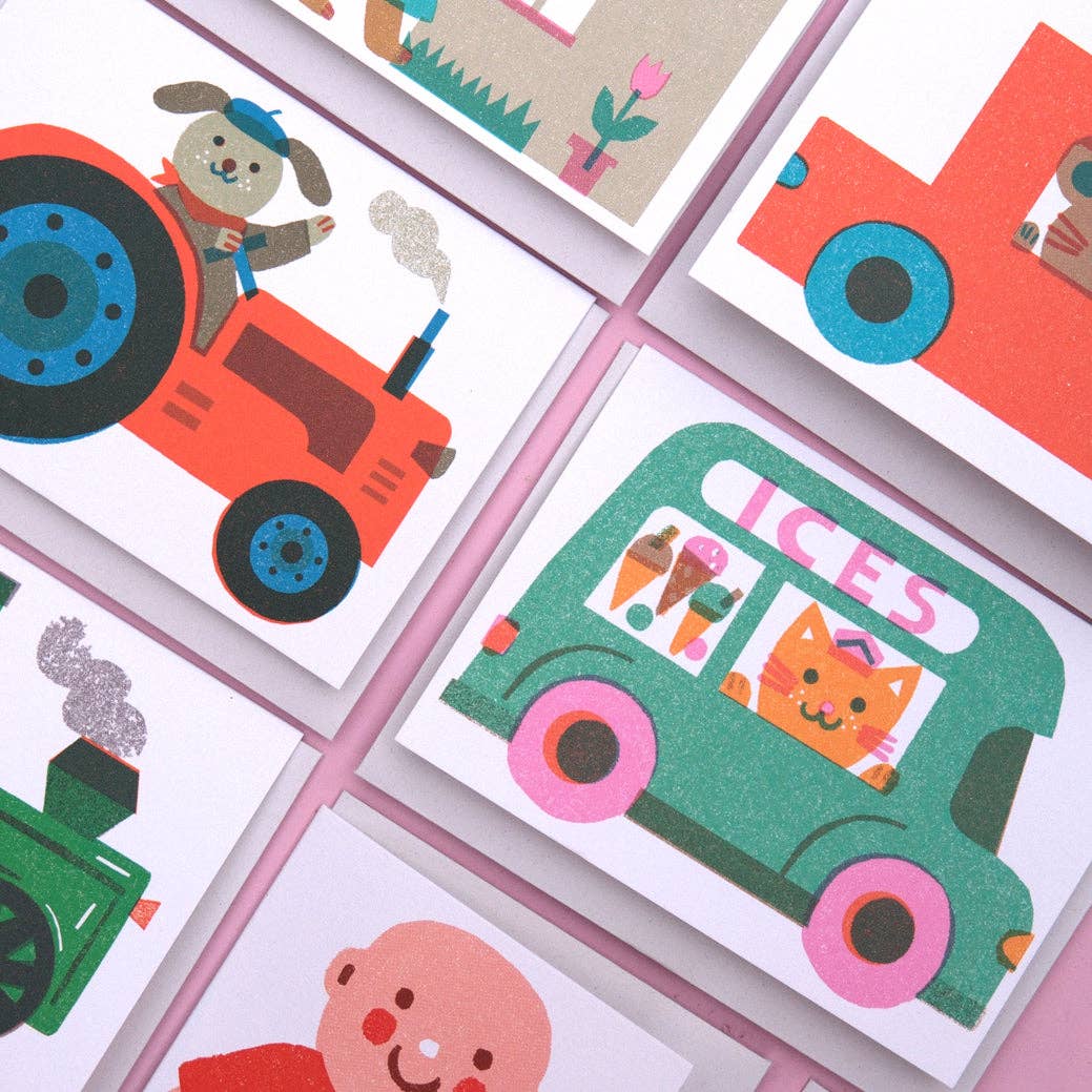 MINI CARD - TRAIN