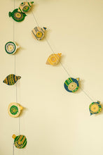 Load image into Gallery viewer, Christmas Ornaments Sewn Garland