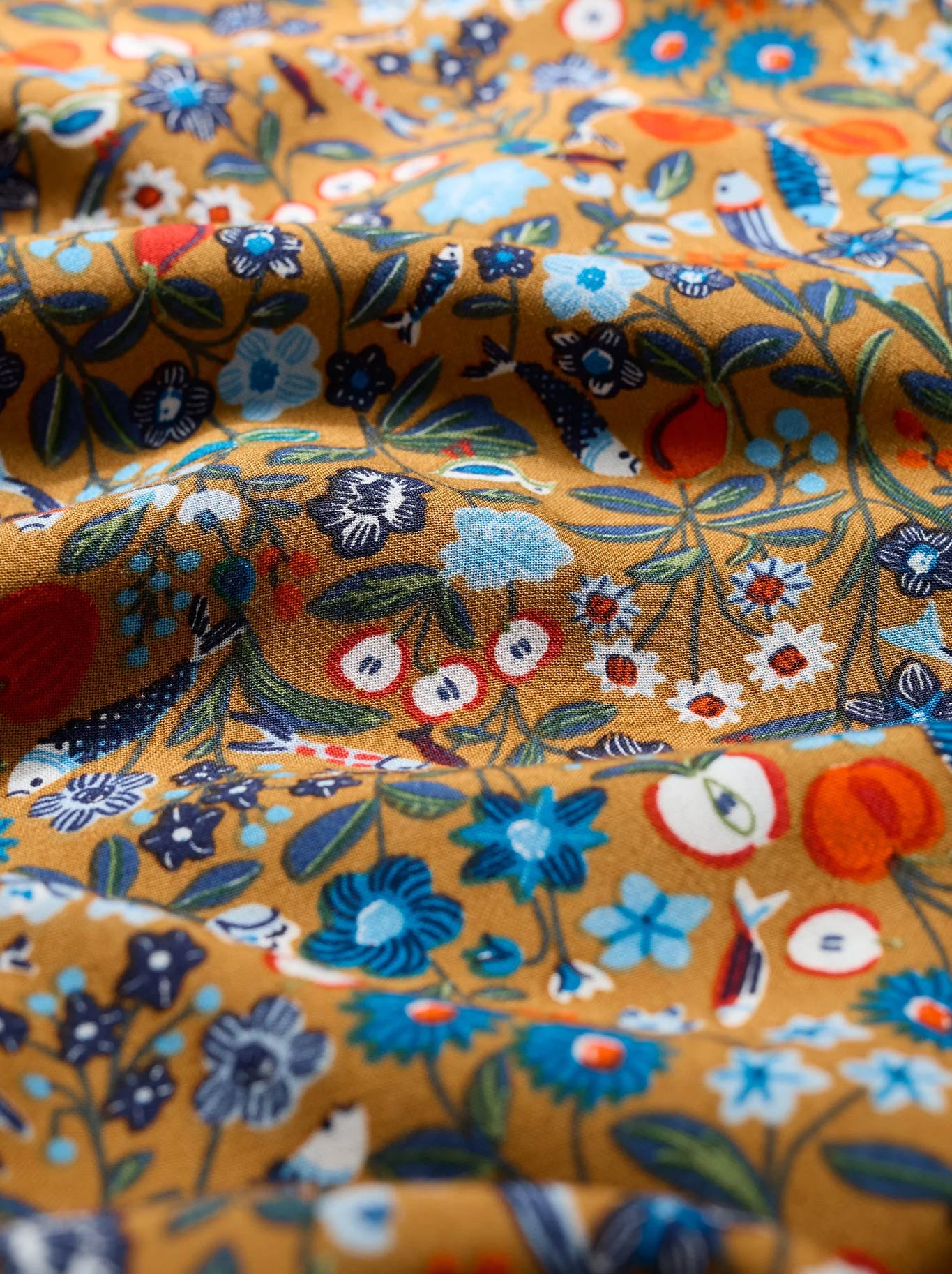BRIDGET DRESS - STILL LIFE BASKET