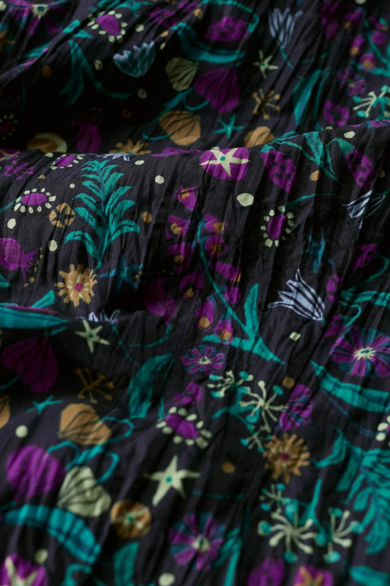 LARISSA SHIRT - ILLUMINATED GARDEN ONYX