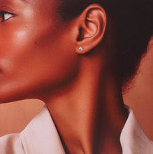 Load image into Gallery viewer, RED BALLERINA WITH TINY BOW EARRINGS