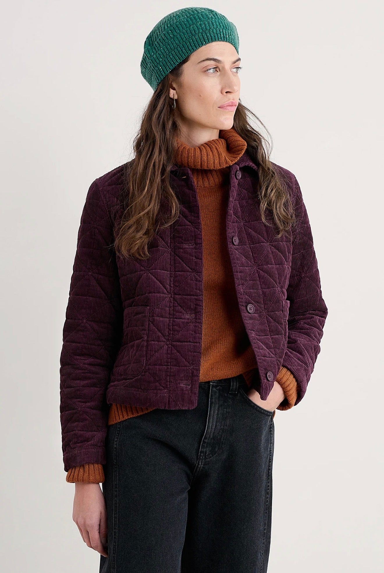 INCOMING TIDE JACKET - DARK HELLEBORE