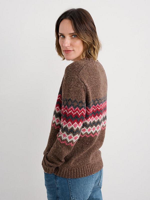 GOLDEN LIGHT JUMPER - SONATA GULLY RED SAIL MIX