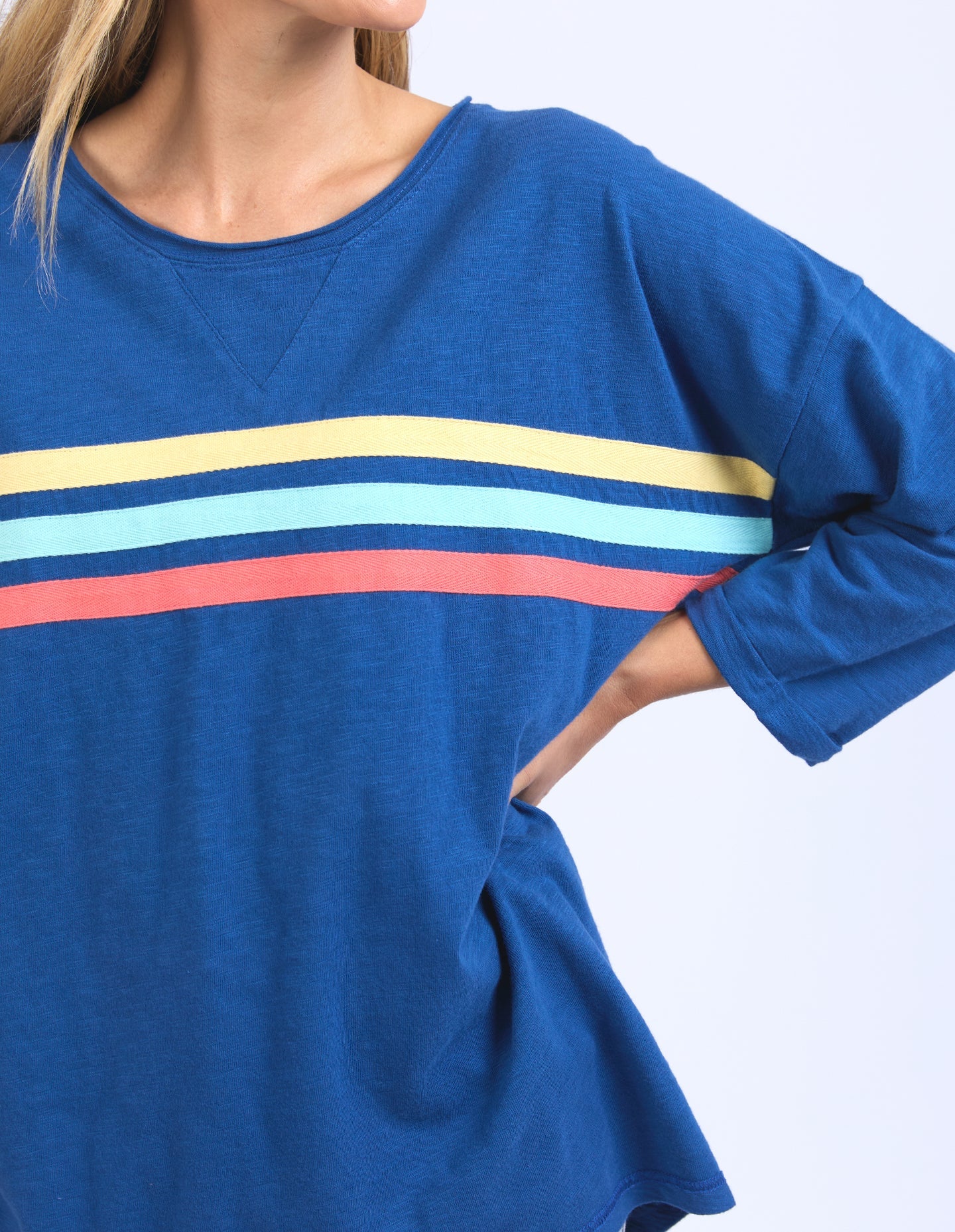 HORIZON SWEAT - SAPPHIRE