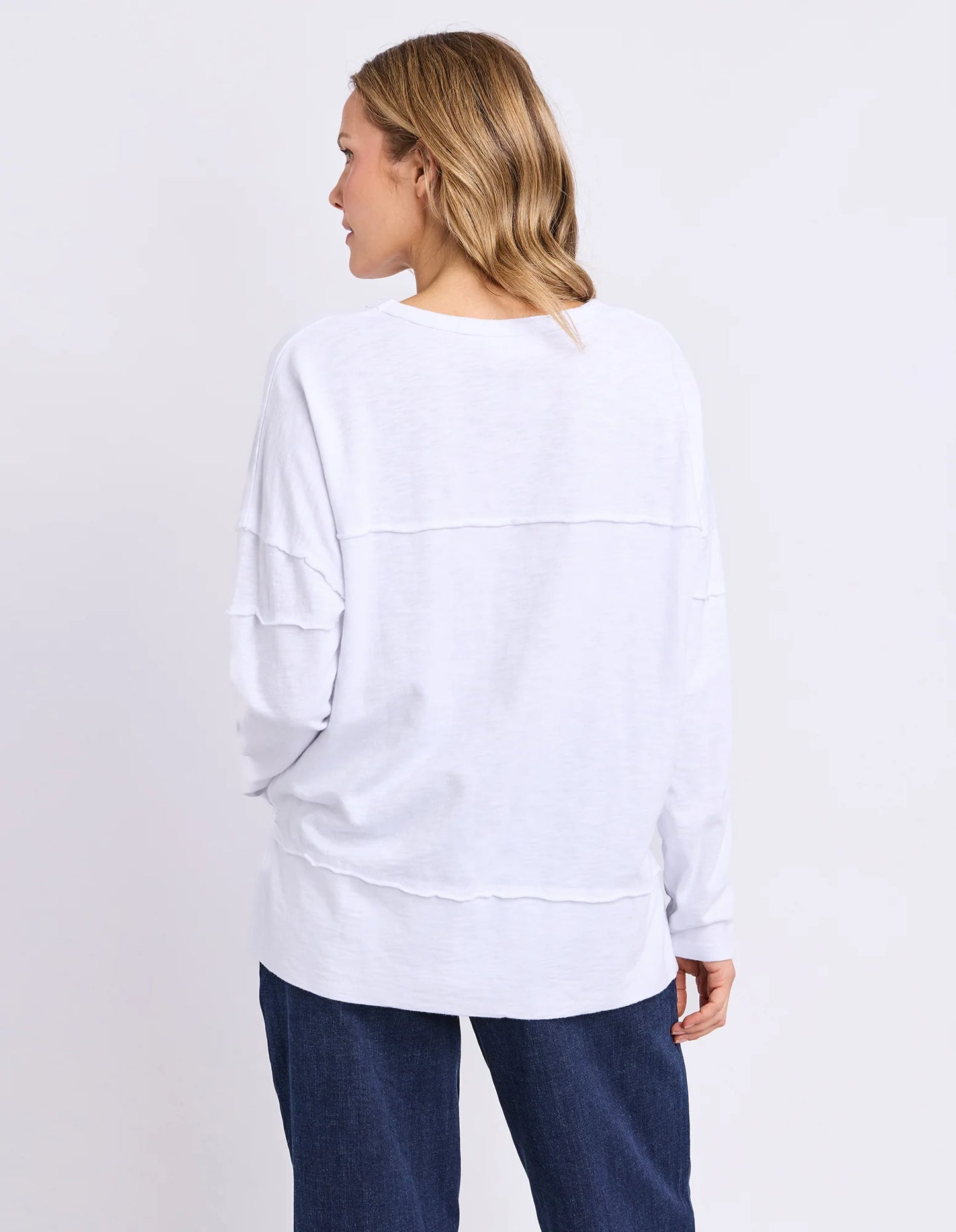 JAYNE THROW ON TOP - WHITE