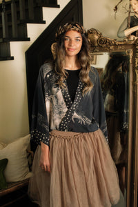 PIXIE CROPPED DUSTER - LOVE CONQUERS ALL