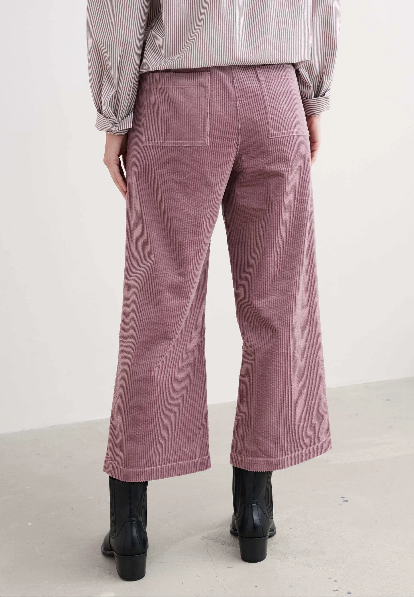 ASPHODEL TROUSER - ELDERBERRY