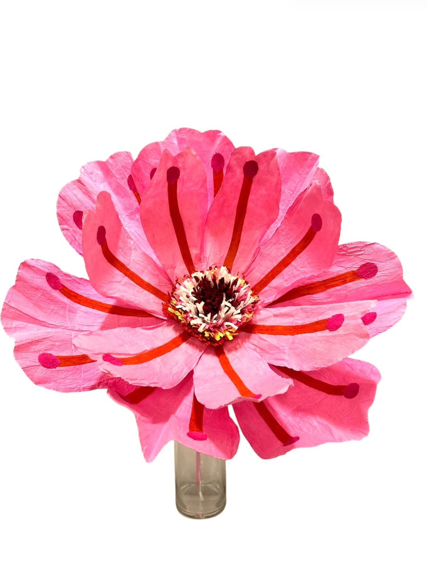 PAPER FLOWER - XL CORAL FLOWER