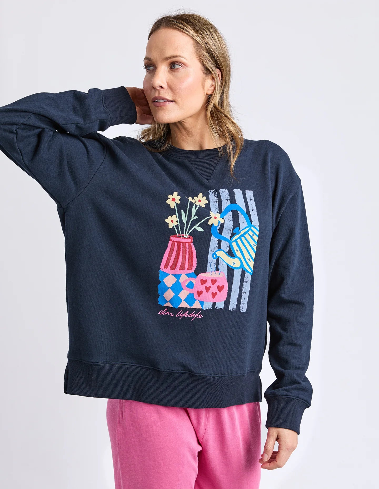 FILL YOUR CUP CREW - NAVY