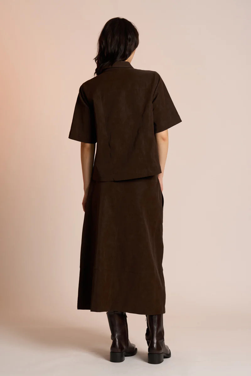 DYLAN SKIRT - CAROB