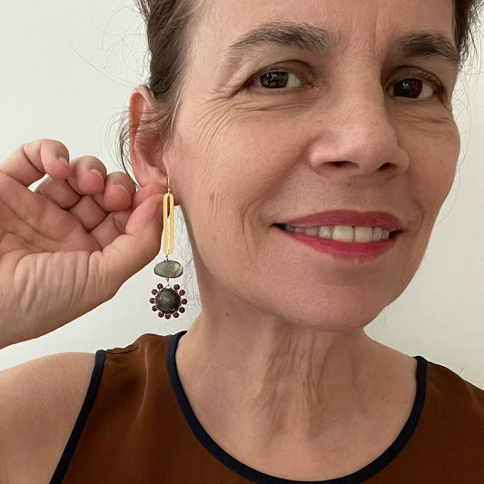 ALANA NATURAL STONE DROP EARRINGS