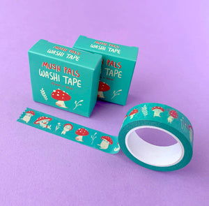 Mush Pals - Washi Tape (Teal)