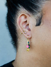 Load image into Gallery viewer, STEVIE BEADED CHARM EARRINGS