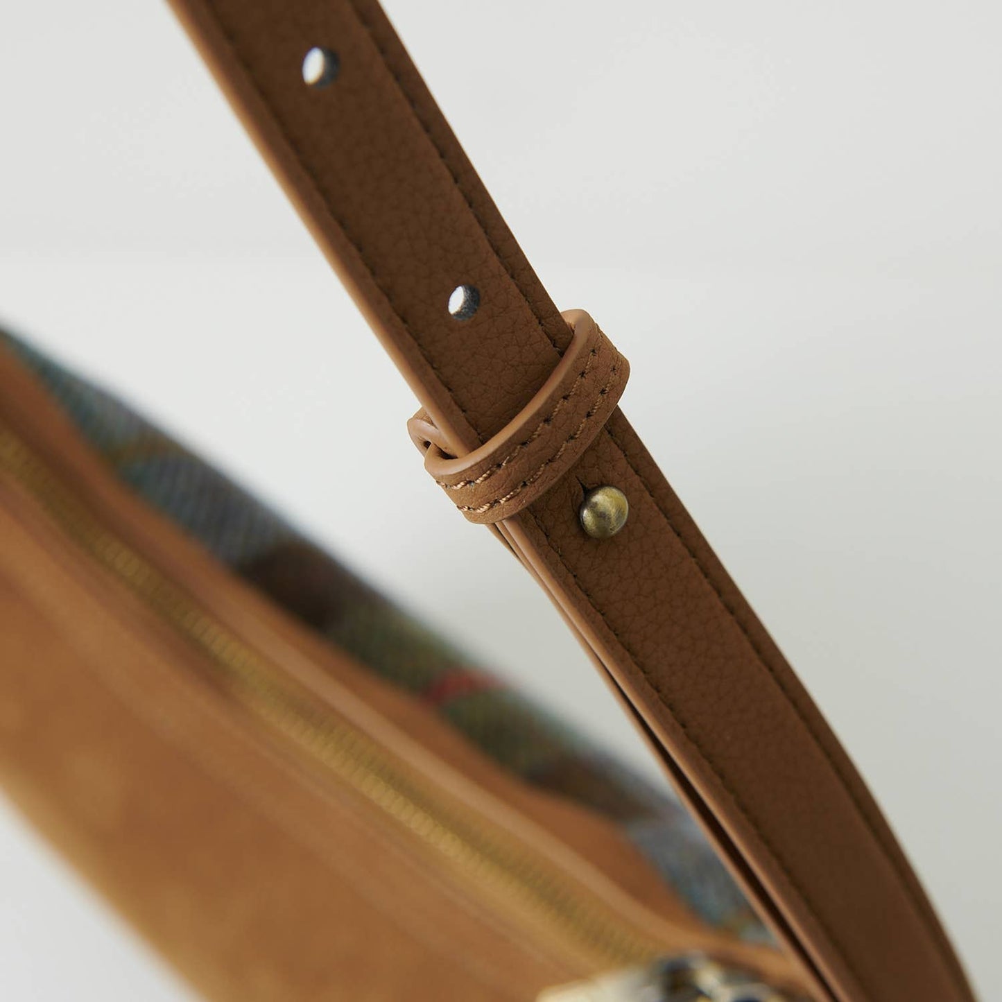 THE ELLON - CHESTNUT BLUE TARTAN
