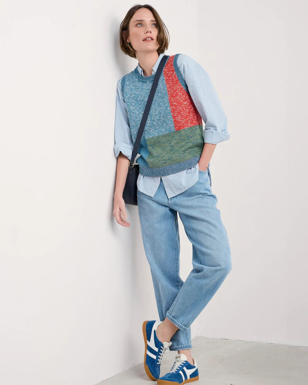 MORGANA VEST - TANGLE WOOD LAGOON MULTI