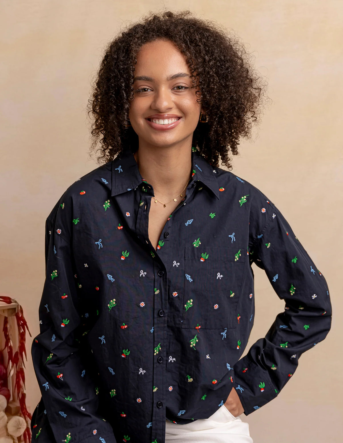 MARKET PICK SHIRT - NAVY