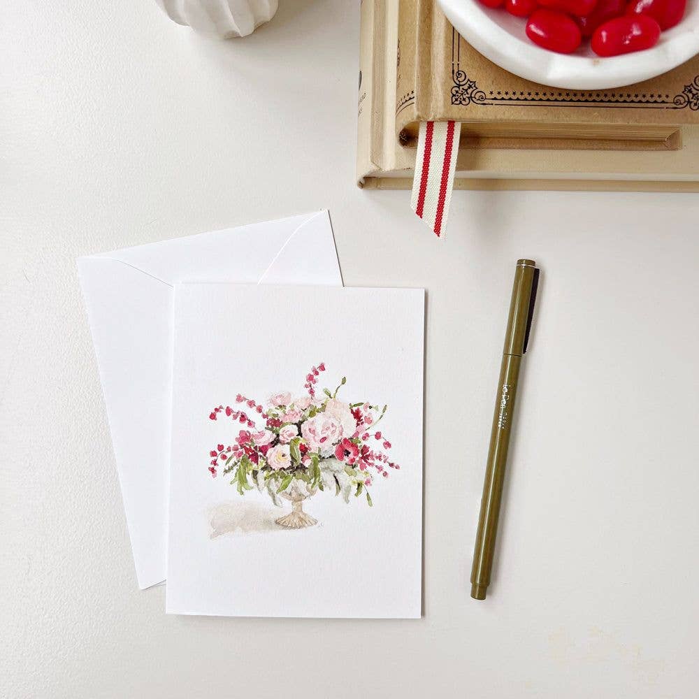PINK BOUQUET NOTECARDS