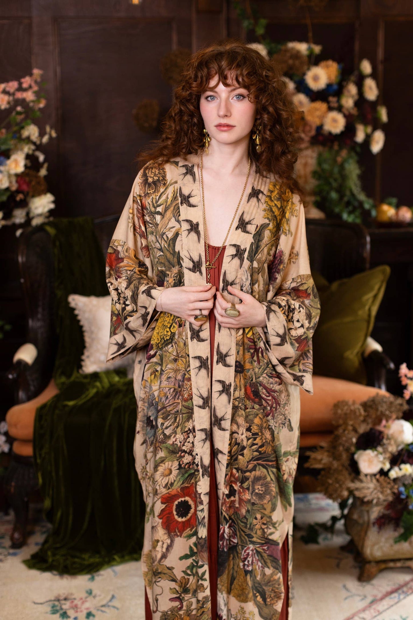 GOLDEN HOUR OPERS DUSTER ROBE