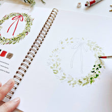 Load image into Gallery viewer, CHRISTMAS WATERCOLOUR WORKBOOK