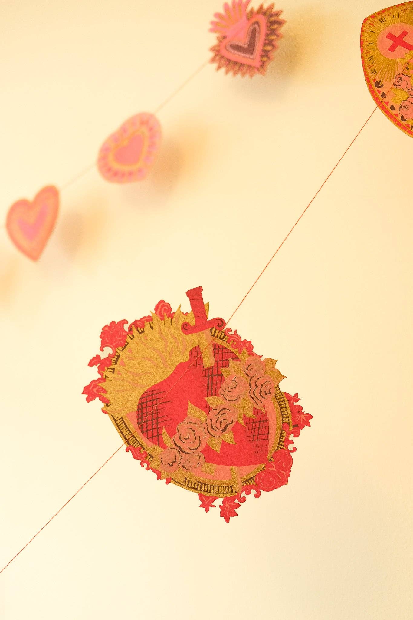 SAINT VALENTINE HEARTS GARLAND