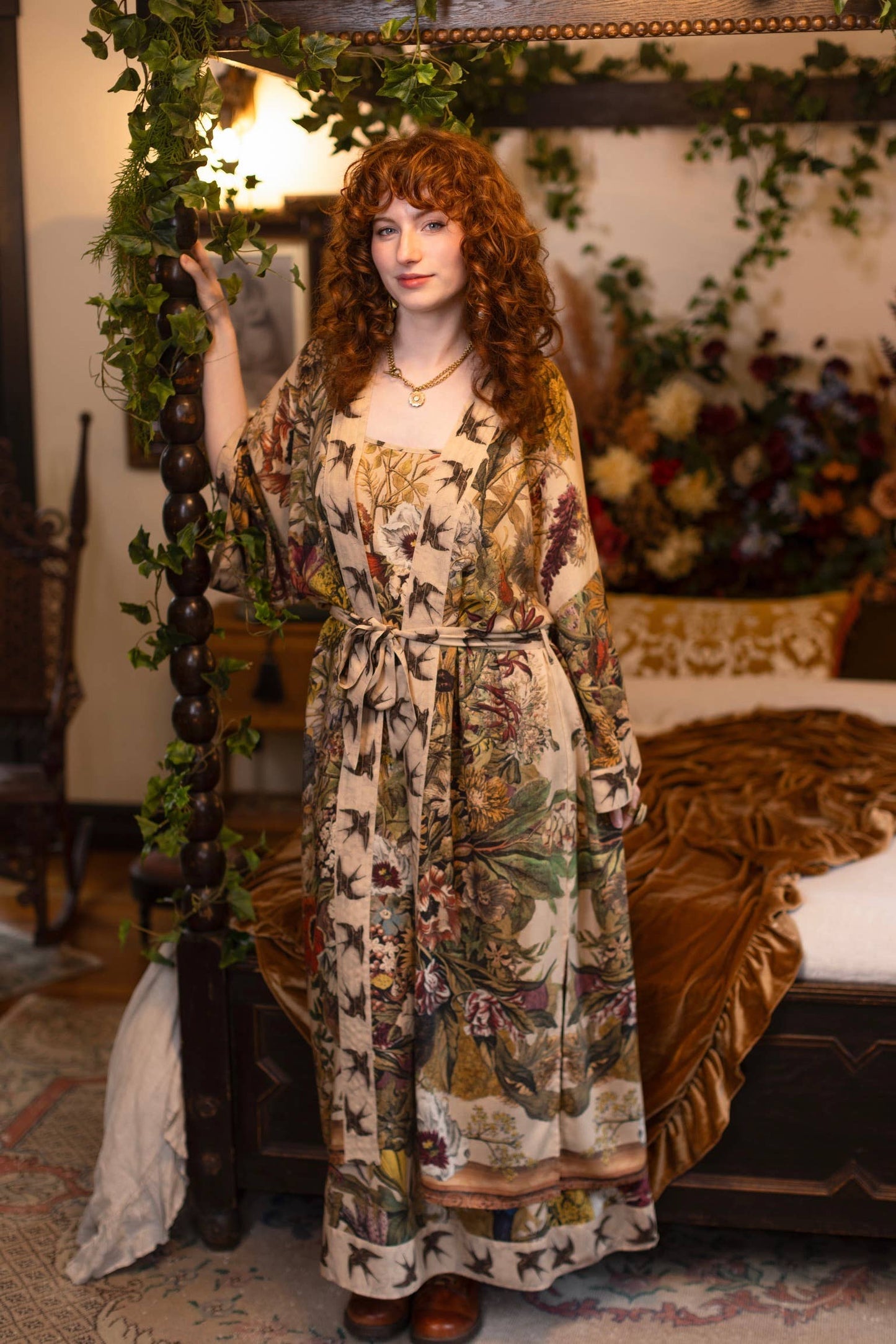 GOLDEN HOUR OPERS DUSTER ROBE