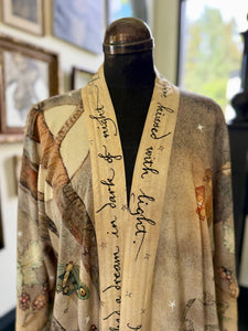 OPERA DUSTER - LOVELIGHT WOODLAND DEER & SWALLOW