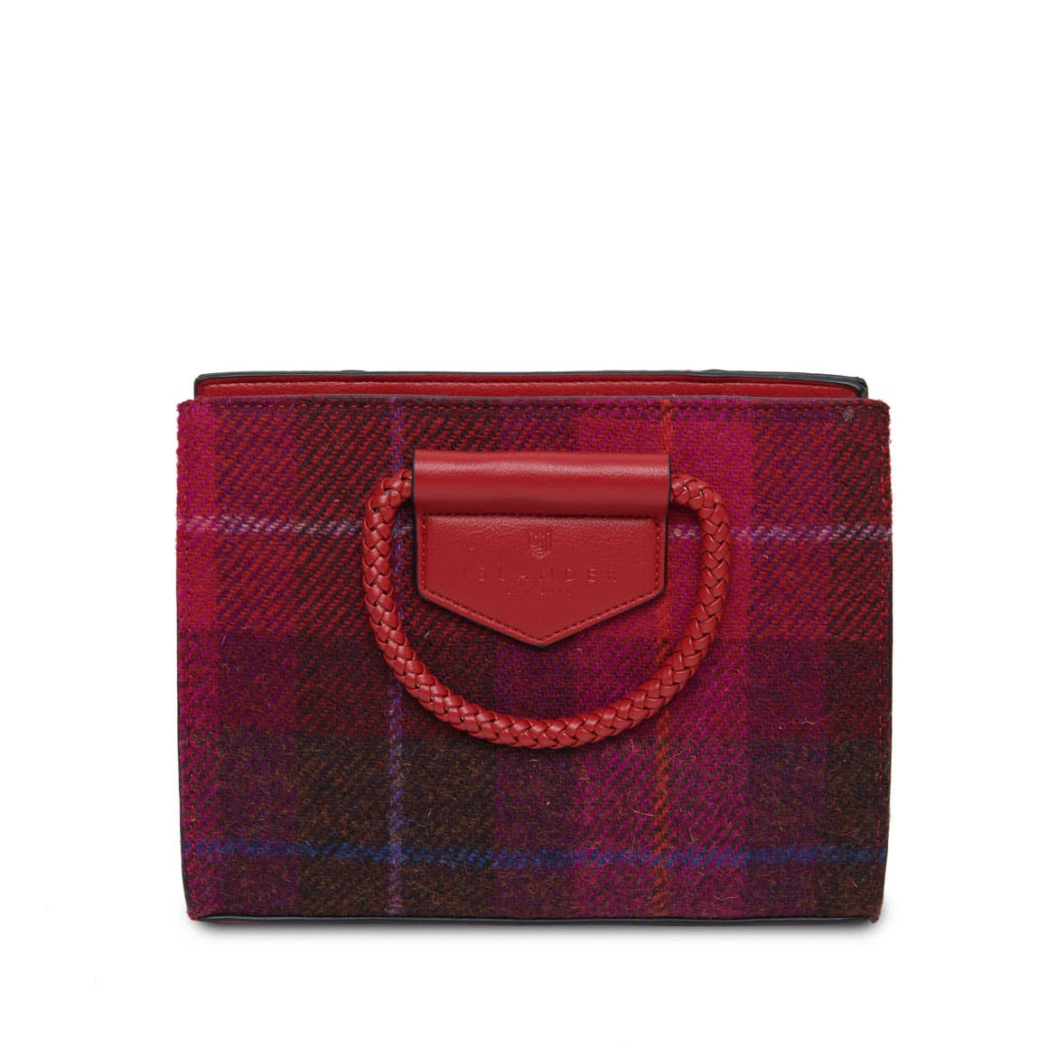 THE ARRAN TOTE - FUCHSIA TARTAN