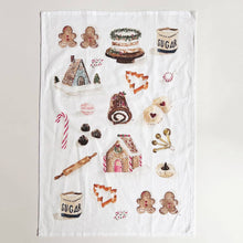 Load image into Gallery viewer, CHRISTMAS SWEETS TEA TOWEL