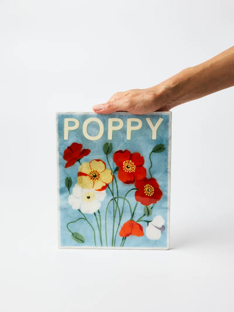 MARKET WALL ART - POPPY