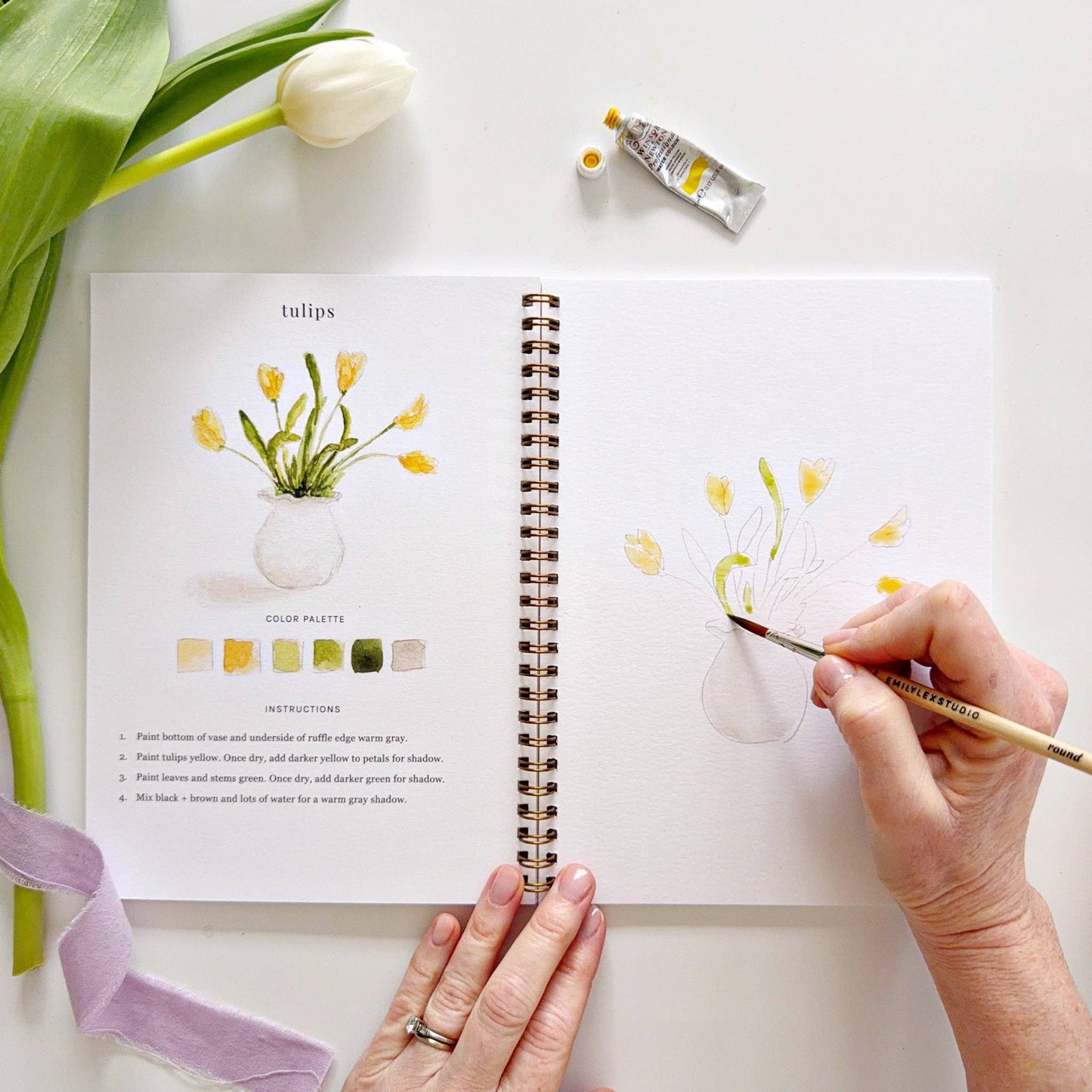 SPRING WATERCOLOUR WORKBOOK