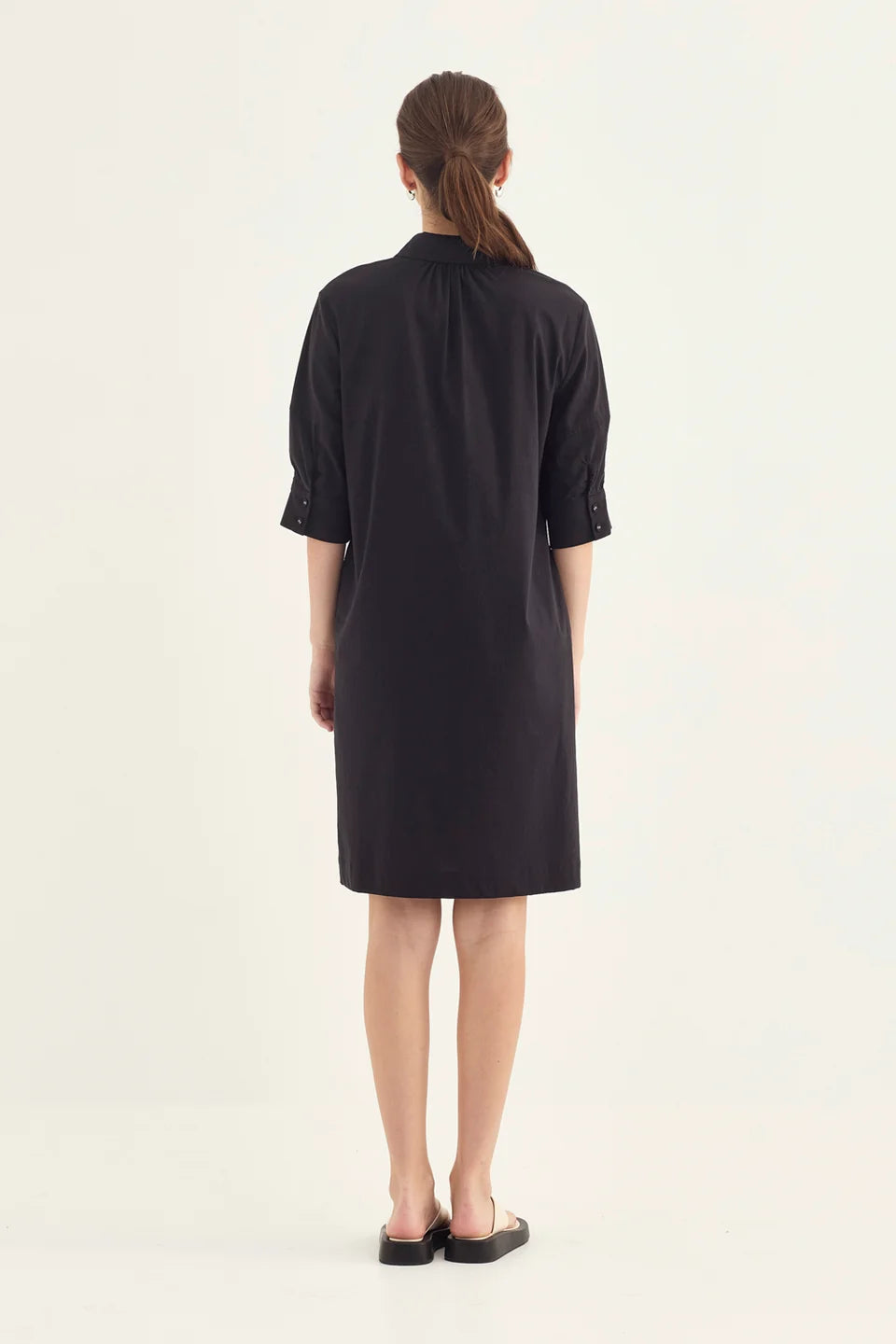 ACROBAT NORI DRESS - FRENCH INK