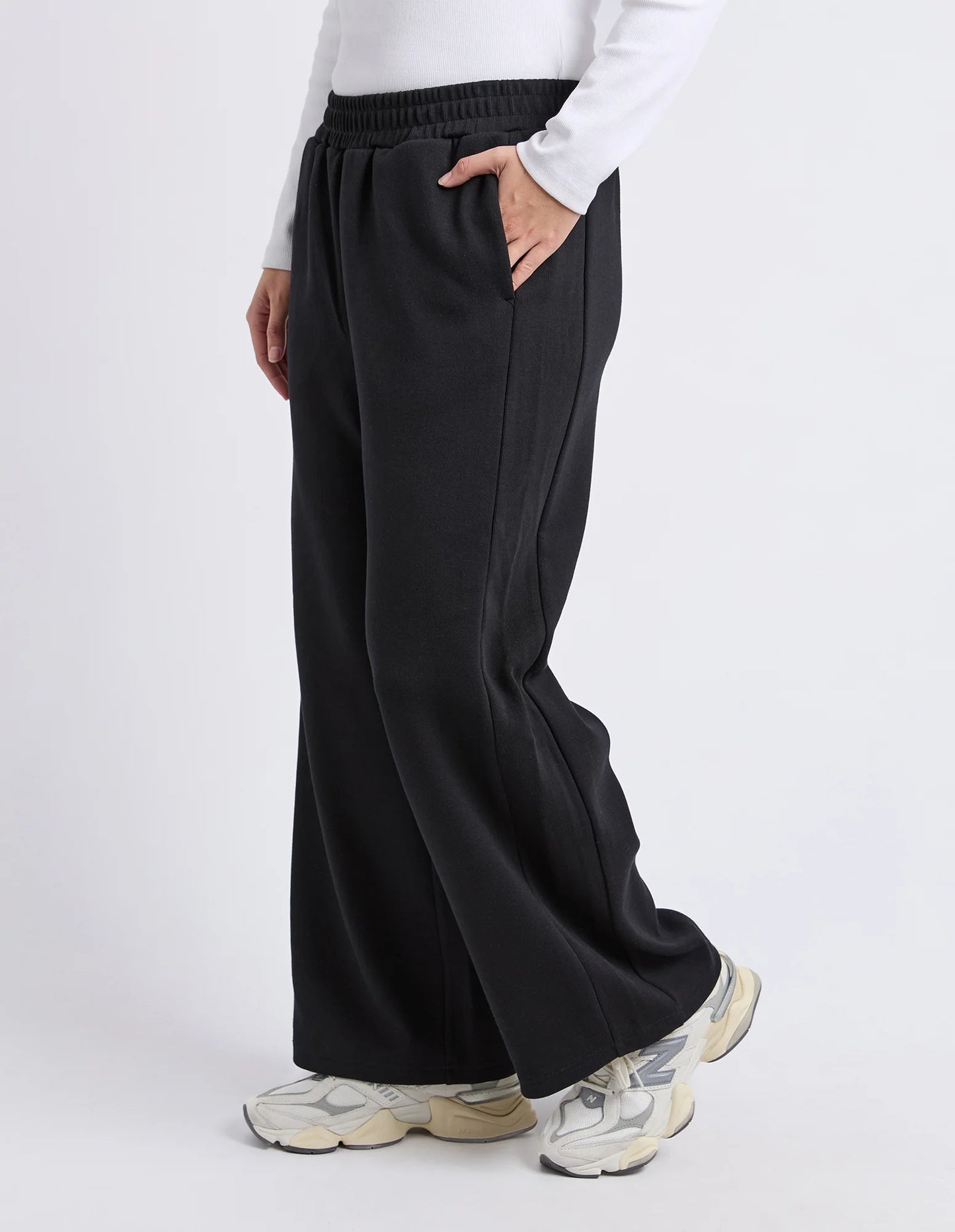 HARPER TRACK PANT - BLACK