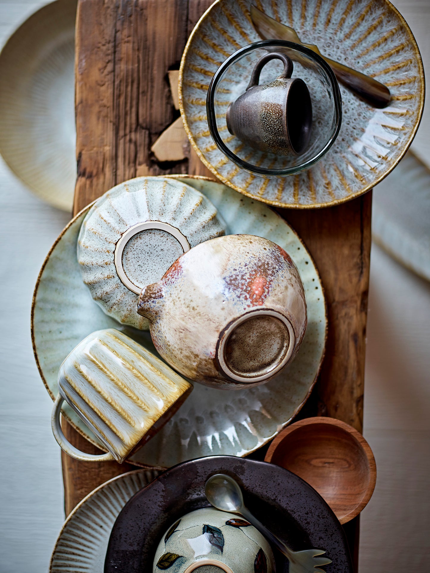 ARISTOS BOWL - BROWN STONEWARE