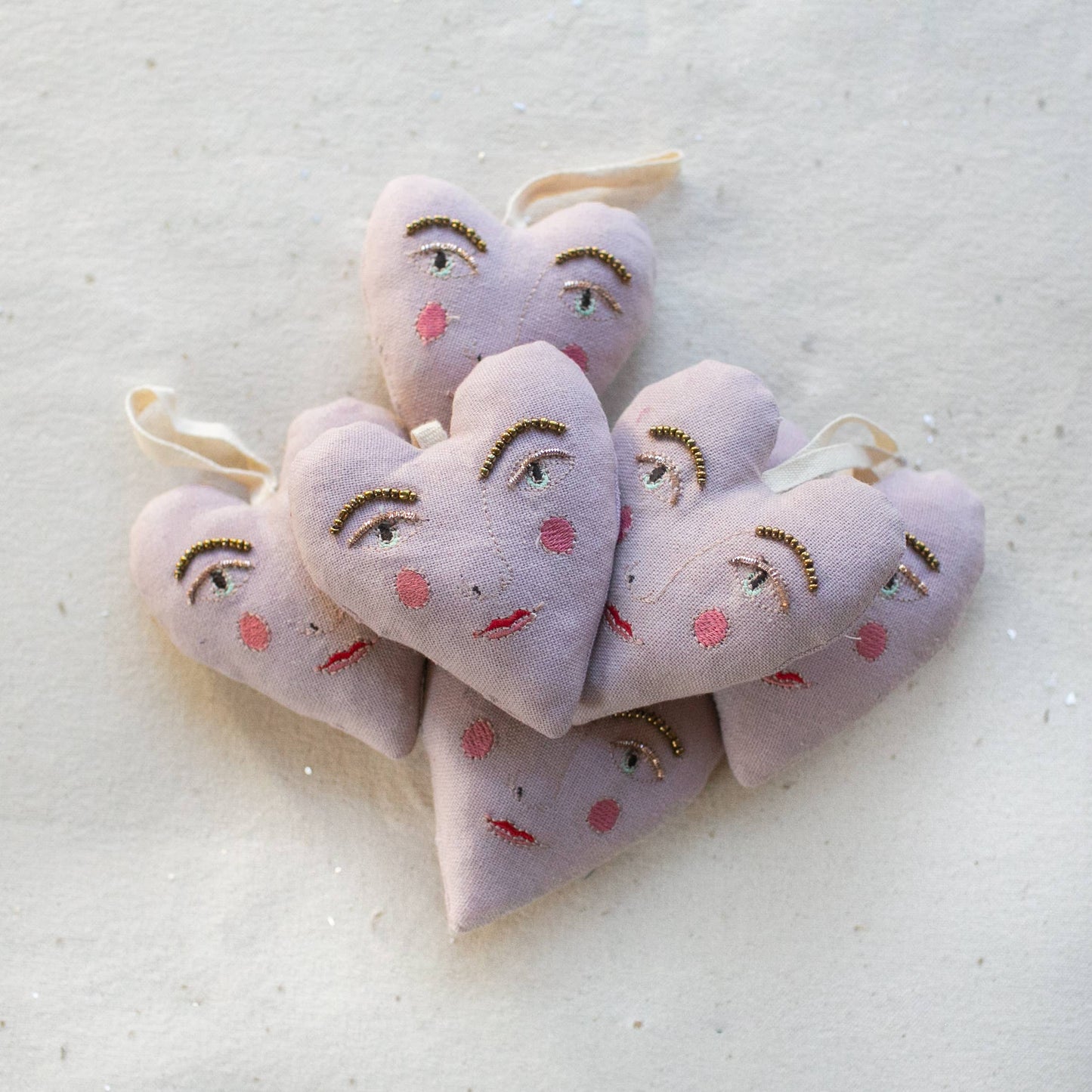 HANDSOME HEART - COTTON & LAVENDER FILLED